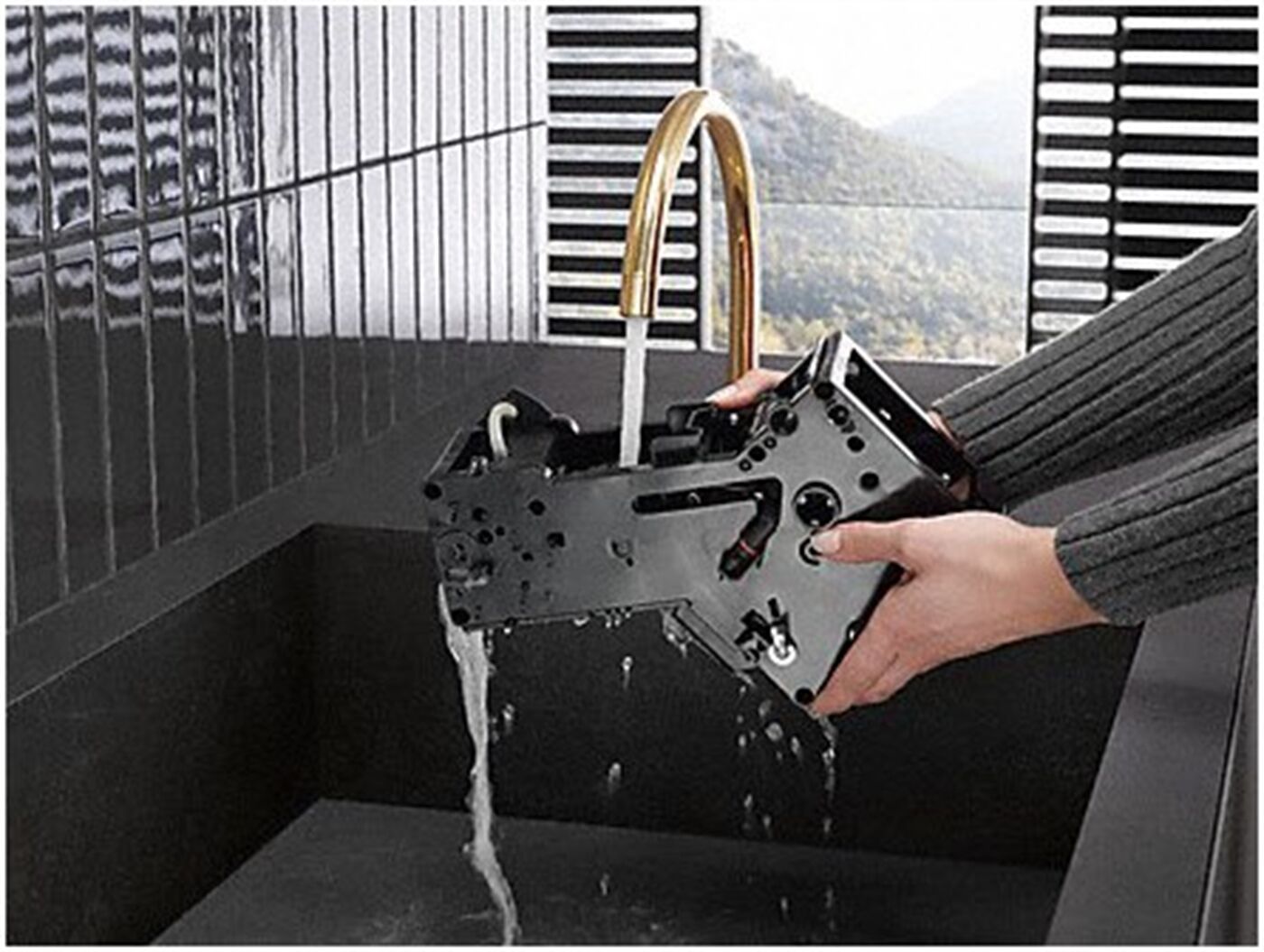 Miele CM 6360 Obsidianschw./Metallic - Enzinger 