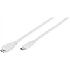Vivanco CC 31 CM3 10 USB Typ C Adapterkabel 0,9m