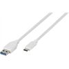 Vivanco CC 31 CA3 10 USB Typ C Adapterkabel 0,9m