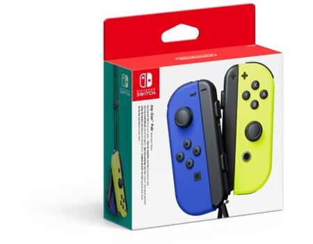 Nintendo Switch Joy-Con 2er-Set Blau/Neon-Gelb
