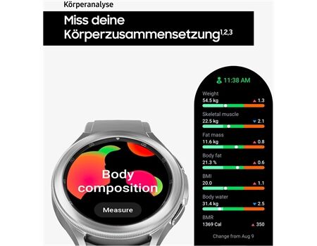 Samsung Watch 4 EUR Classic (46mm) schwarz