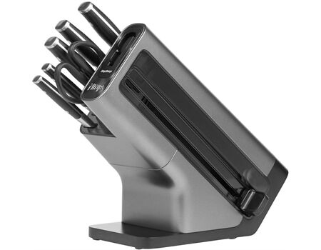 NINJA K32006EU StaySharp Messerblock m. Schärfer silber
