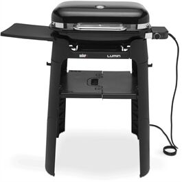 WEBER B-Ware Lumin mit Stand schwarz WEBER B-Ware Lumin mit Stand schwarz