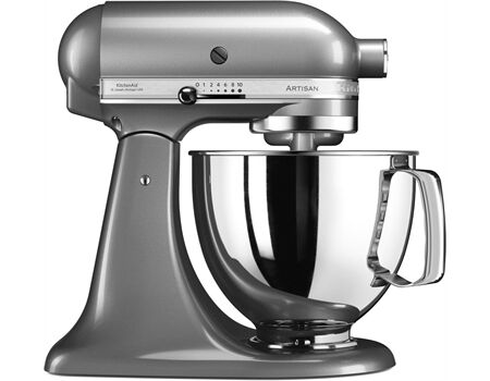 Kitchen-Aid 5KSM125ECU 4,8l Küchenmaschine, Kontur Silber