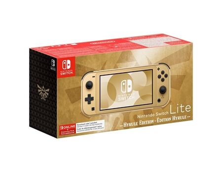 Nintendo Switch Lite Konsole Hyrule Edition