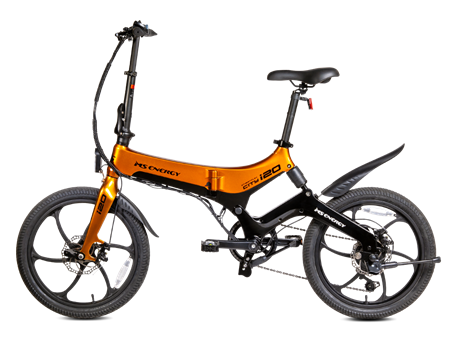 MS Energy eBike i20 Orange Black