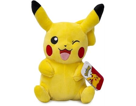 PYRAMID Pikachu Plüsch Zwinkernd 30cm