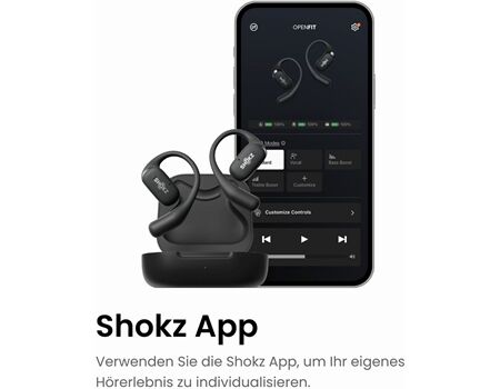 Shokz OpenFit, Black