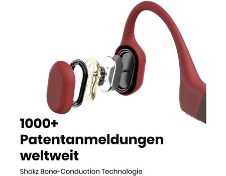 Shokz OpenRun, Red