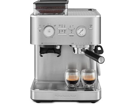 Kitchen-Aid 5KES6551ESX Siebträgermaschine, Edelstahl
