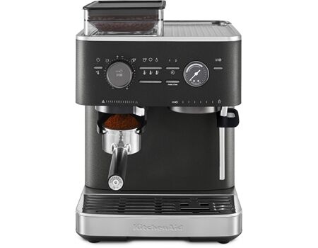 Kitchen-Aid 5KES6551EBK Siebträgermaschine, Gusseisen Schwarz