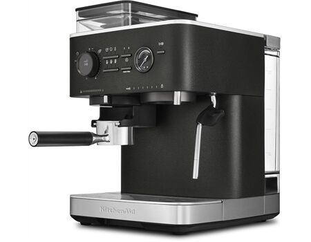 Kitchen-Aid 5KES6551EBK Siebträgermaschine, Gusseisen Schwarz