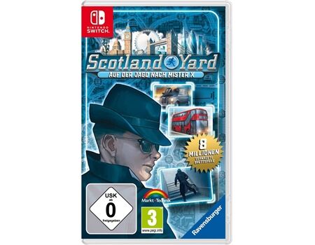 Nintendo Switch Scotland Yard Auf der Jagd nach Mister X
