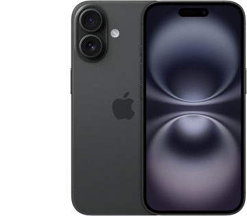 Apple iPhone 16 EUR (128GB) schwarz
