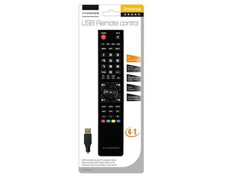 Vivanco UR 40 USB Universal Fernbedienung 4in1