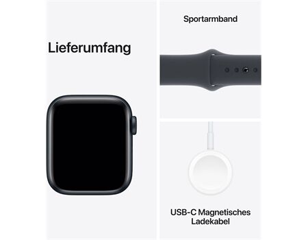 Apple Watch SE EUR (40mm) GPS+4G S/M mitternacht/mittern