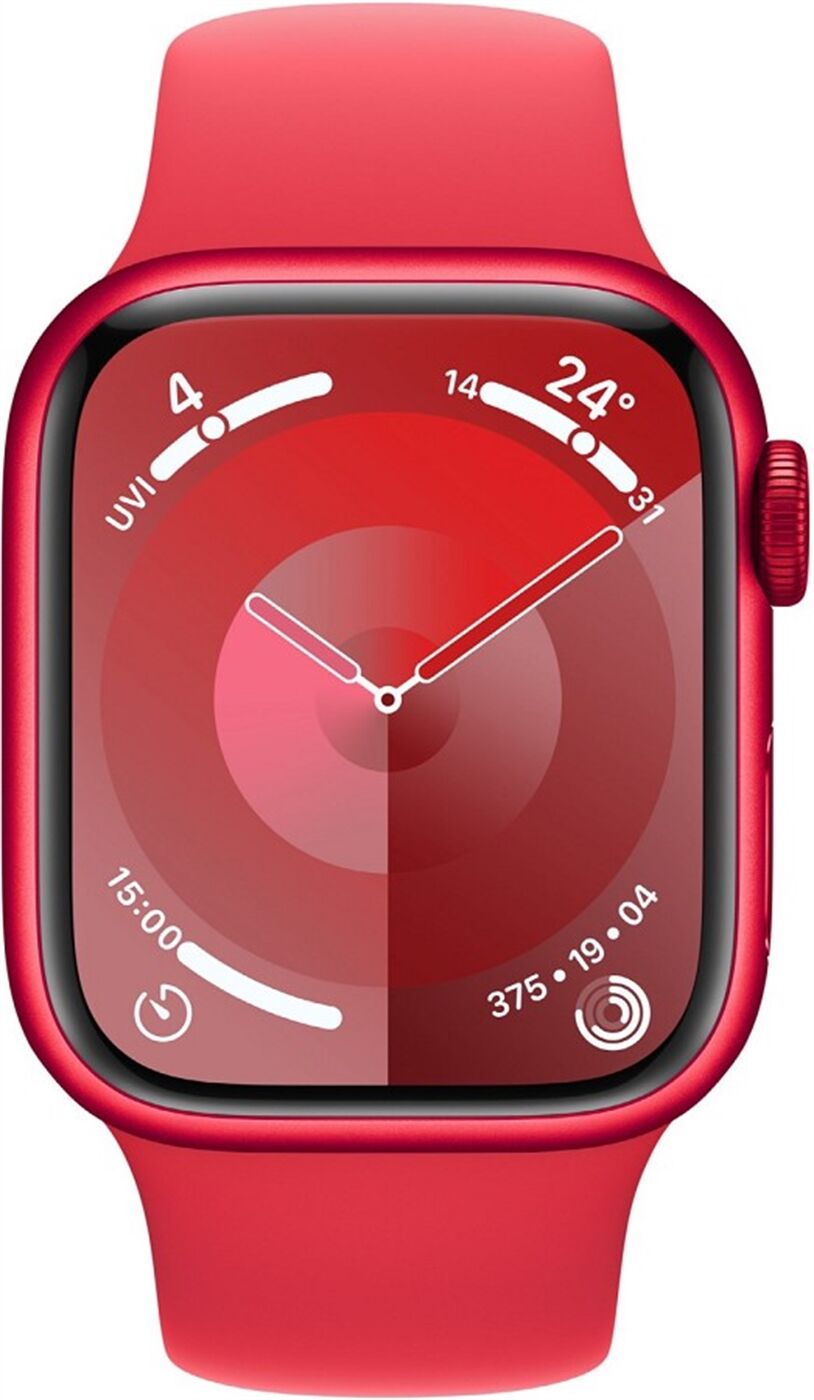 Apple DEMO Series 9 41mm GPS S M rot rot o. Ladekabel Enzinger