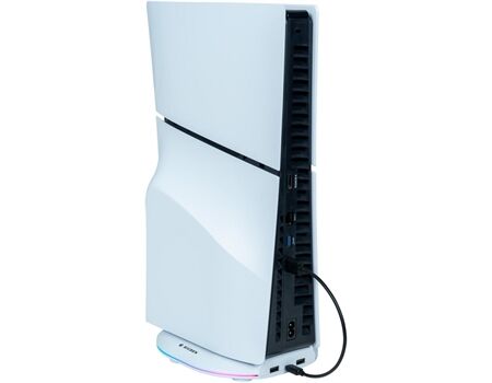 BigBen Vertikale Hub-Station [RGB, white] PS5 Slim