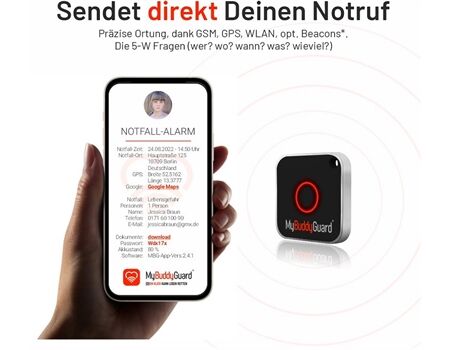 MYBUDDYGUA MyBuddyGuard Notruf-System