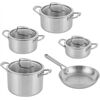 NINJA EverClad Set Edelstahl 5-tlg. (C95000DE)
