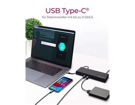 Icy Box USB-C Dockingstation 2x HDMI