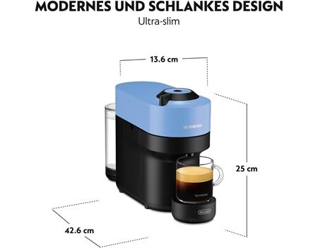 DeLonghi ENV 90.A Nespresso Vertuo Pop Azur
