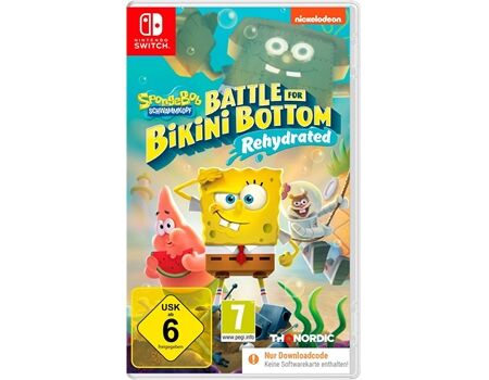 Nintendo Switch Spongebob Battle for Bikini Bottom Rehy.