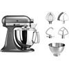 Kitchen-Aid 5KSM175PSEMS Küchenmaschine 4,8L - Medall. Silber