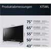 Sony KD-65 X 75 WL