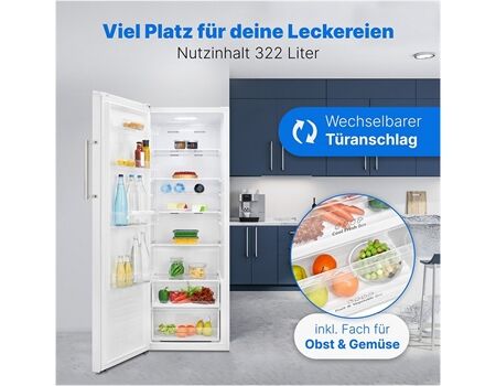 Bomann VS 7345 322ltr. / MultiAirFlow/ 172cm /322Liter