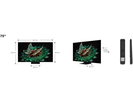 TCL 75 C 79 N Mini LED