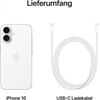 Apple iPhone 16 EUR (256GB) weiß