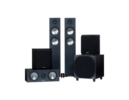 MONITOR AUDIO Bronze Cinema 200 (200, C150, FX, W10) schwarz