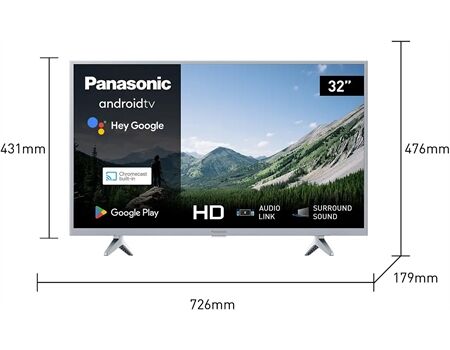Panasonic TX-32 MSW 504 S Silber