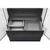 MIDEA MDRF705BIE70 Glasfront nightsky-black
