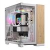Corsair 6500X white/wood