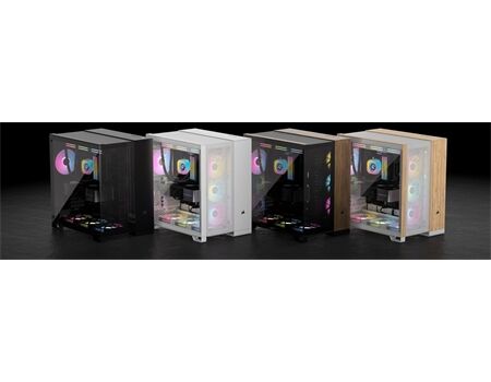 Corsair 6500X white/wood