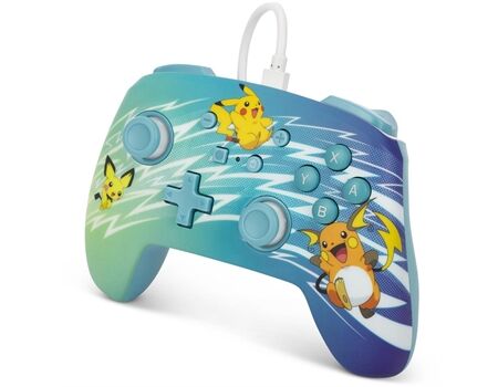 Nintendo Switch Controller Enhanced Wired Pikachu Evolution