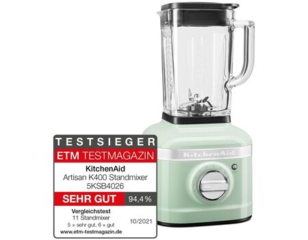 Kitchen-Aid 5KSB4026EPT Standmixer K400 - Pistazie