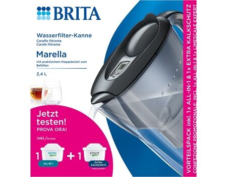 Brita Marella inkl. 1x All-in-1 & 1x Extra Kalkschutz