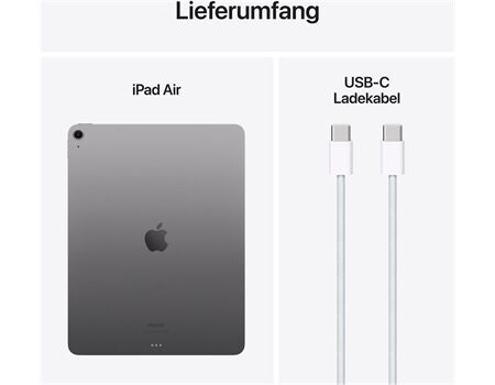 Apple iPad Air 13" M2 128GB SpaceGrau Wifi