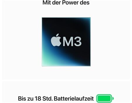 Apple MacBook Air 13,6" M3 512GB 24GB Silber