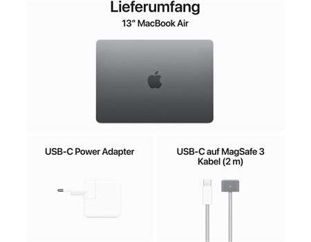 Apple MacBook Air 13,6" M3 512GB 24GB SpaceGrau