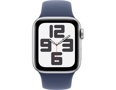 Apple Watch SE EUR (40mm) GPS S/M silber/denim