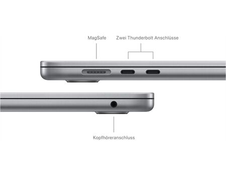 Apple MacBook Air 15,3" M3 256GB 16GB SpaceGrau