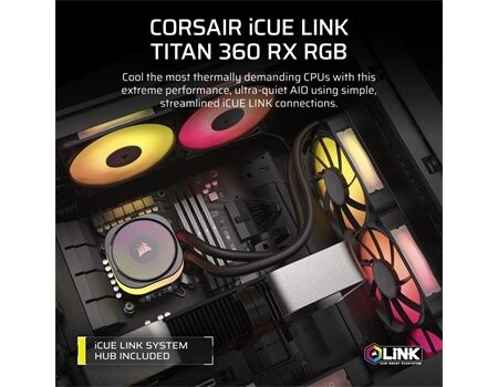 Corsair iCUE LINK TITAN 360 RX RGB