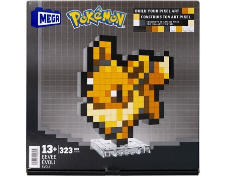 Diverse MEGA Pokémon Evoli Pixel
