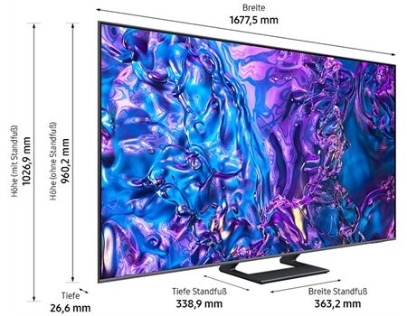 Samsung GQ 75 Q 73 DAT 2024