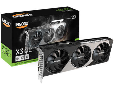 INNO3D GeForce RTX 5070 Ti x3 OC 16GB GDDR7