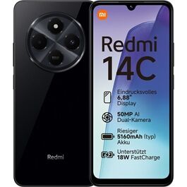 XIAOMI Redmi 14C DE (4GB+128GB) midnight black XIAOMI Redmi 14C DE (4GB+128GB) midnight black